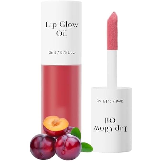 TJMR TINTED LIP BALM,TINTED NOURISHING LONG-LASTING LIP OIL - FACE MAKEUP FOR NIGHT SCHOOL DAY FALL EVENT PARTY MAKEUP WEDDING - Image 1